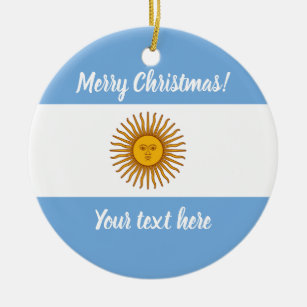 Ornament Collection H192086-BO World Cup Argentina Soccer Sports 28 x 40  in. Double-Sided Dec, 1 - Harris Teeter