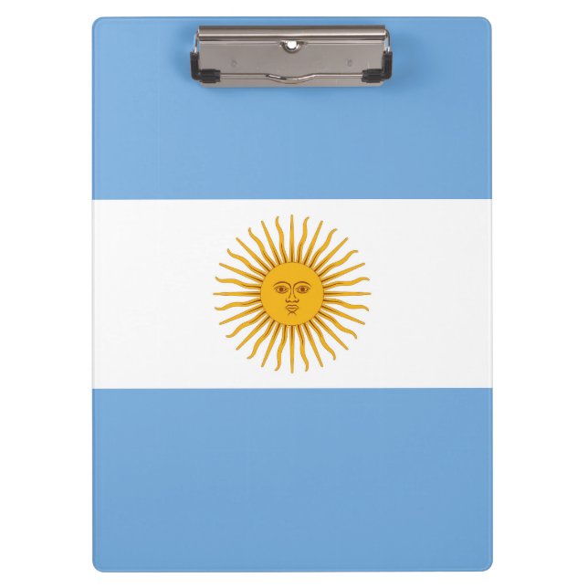 Argentina flag clipboard (Front)