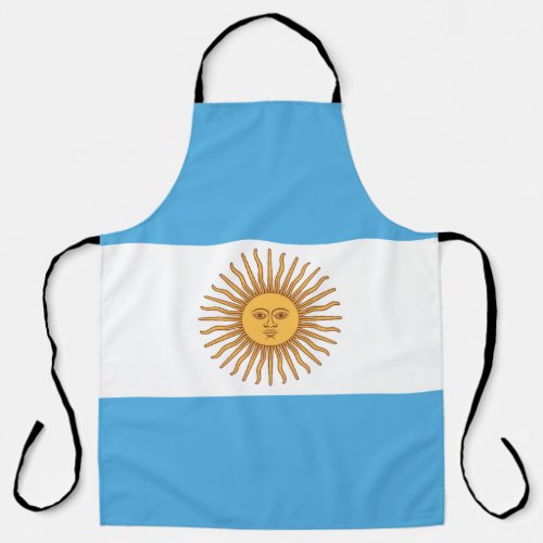 Argentina Flag Country Pride Gift Apron