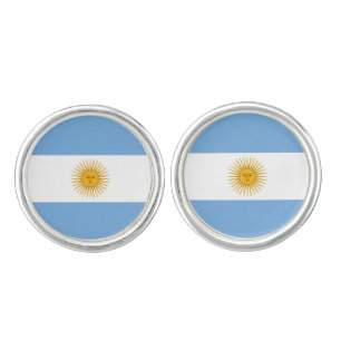Argentina flag cufflinks