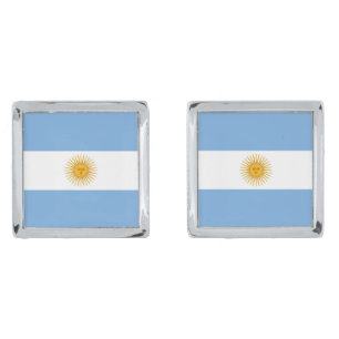 Argentina flag cufflinks