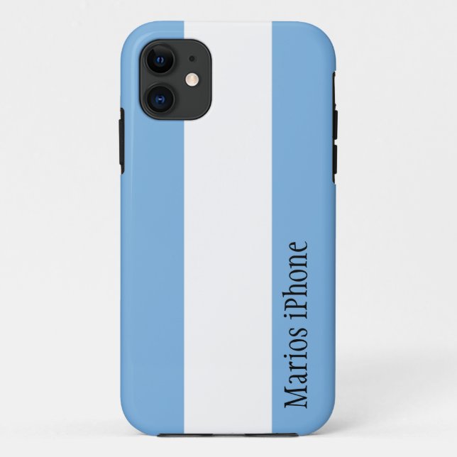 Argentina Flag Customizable iPhone 5 Case (Back)