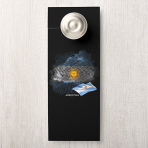 Argentina flag door hanger