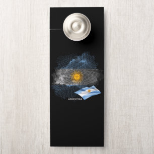 Argentina flag door hanger