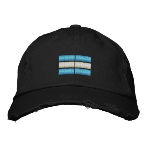 Argentina Flag Embroidery Embroidered Baseball Cap