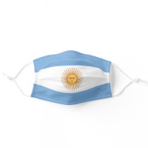 Argentina flag face mask cover