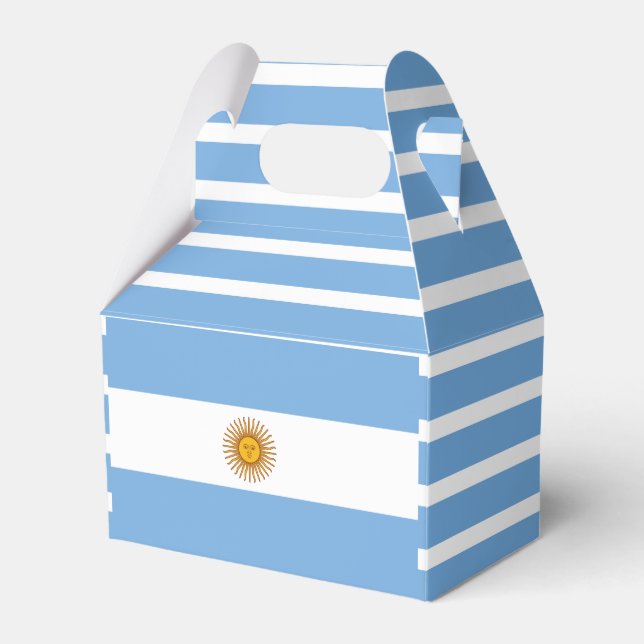 Argentina flag Favor Box (Front Side)