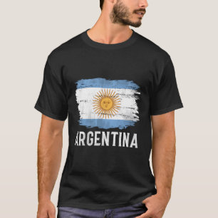 Argentina Flag For Argentinian T-Shirt