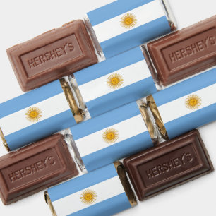 Argentina flag hershey's miniatures