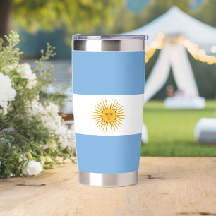 Argentina flag insulated tumbler