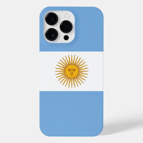 Argentina flag iPhone 14 pro max case