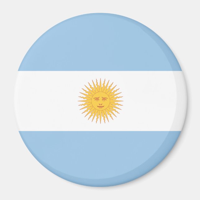 Argentina Flag Magnet (Front)