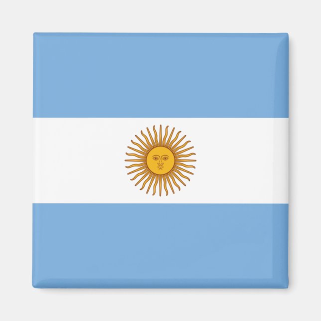 Argentina Flag Magnet (Front)
