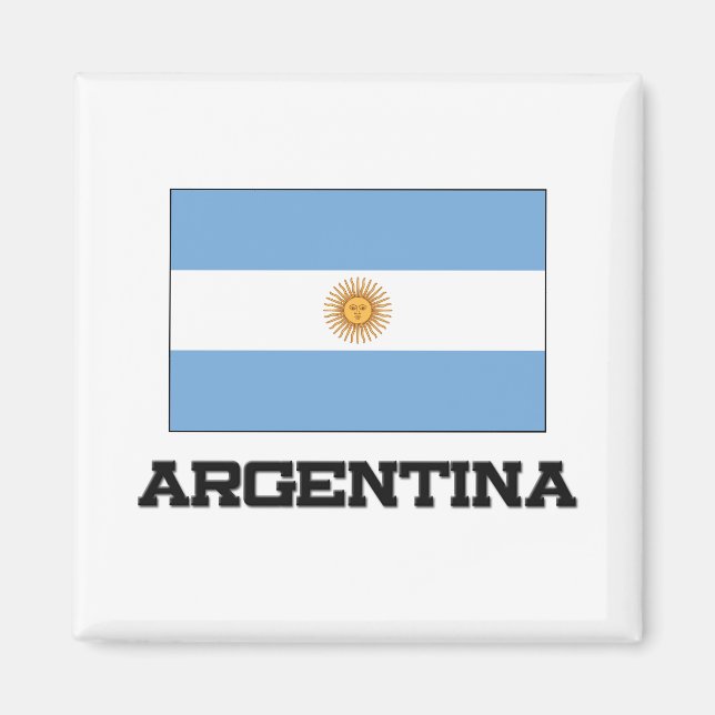 Argentina Flag Magnet (Front)
