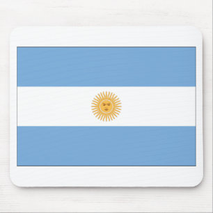 Argentina Flag Mouse Pad