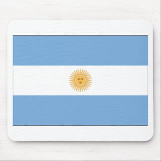 Argentina Flag Mouse Pad