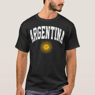 Argentina Flag National Pride Sports Fans T-Shirt