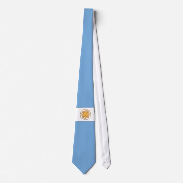 Argentina Flag Neck Tie (Front)