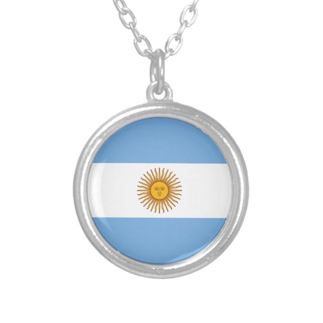 Argentina flag Necklace (Front)