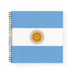Argentina Flag Notebook Argentina Flag Notebook