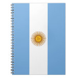 Argentina Flag Notebook Argentina Flag Notebook