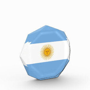 Argentina flag photo block