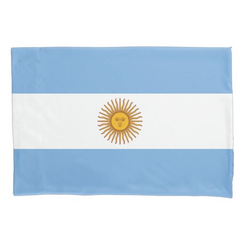 Argentina Flag Pillowcase