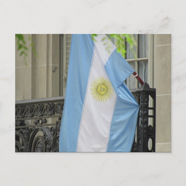argentina flag postcard (Front)
