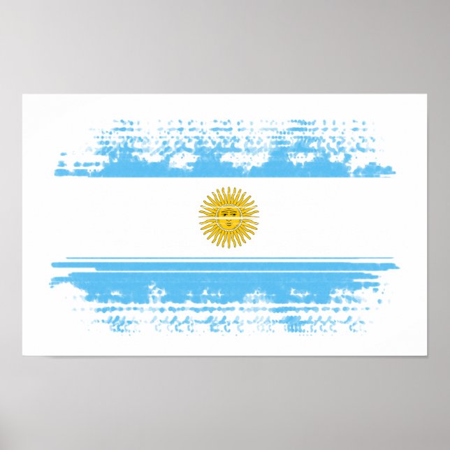 Argentina flag poster (Front)