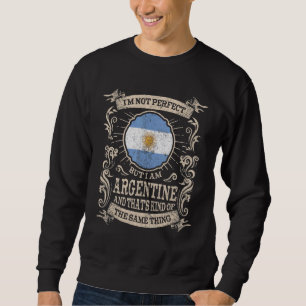 Argentina Flag Proud Argentines Men & Women 1 Sweatshirt