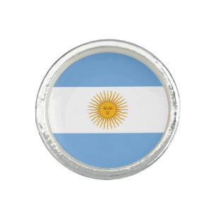 Argentina flag ring