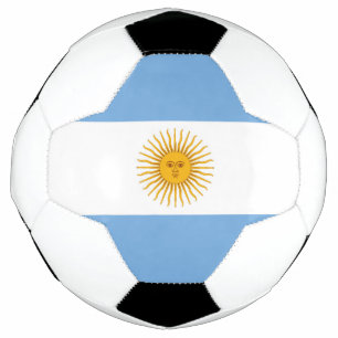 Argentina flag soccer ball