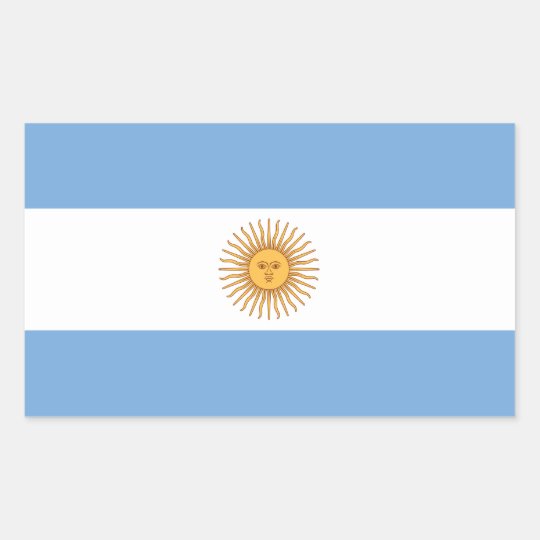 Argentina Flag Sticker | Zazzle.com