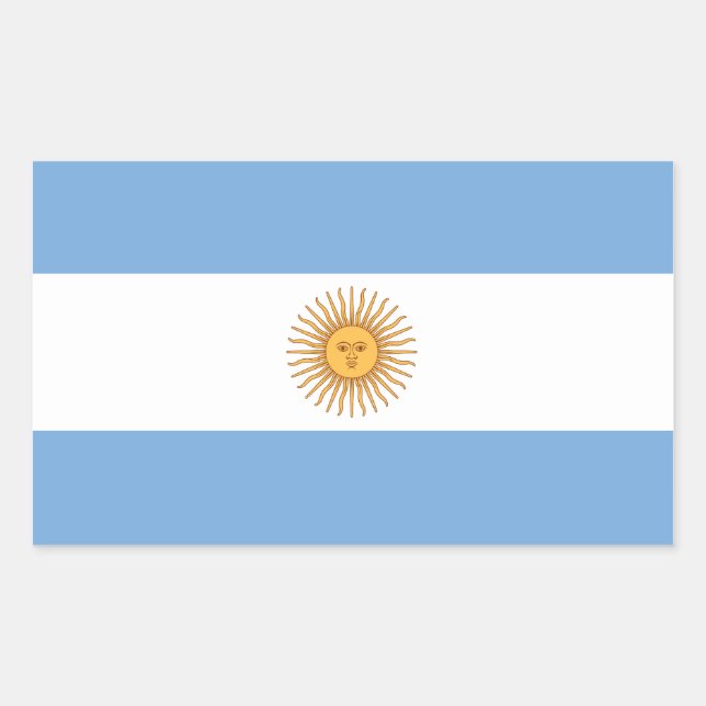 Argentina Flag Sticker (Front)