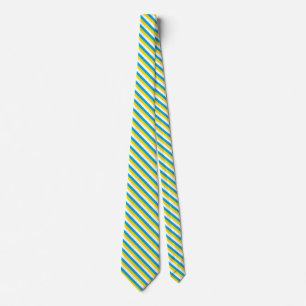 argentina flag stripes country symbol blue white y neck tie