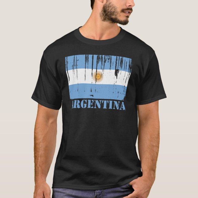 Argentina Flag T-Shirt (Front)