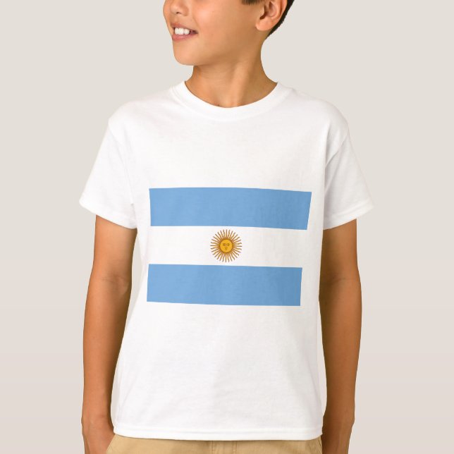 Argentina Flag T-Shirt (Front)