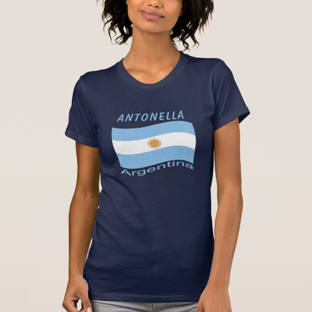 Argentina Flag T-Shirt (Front)