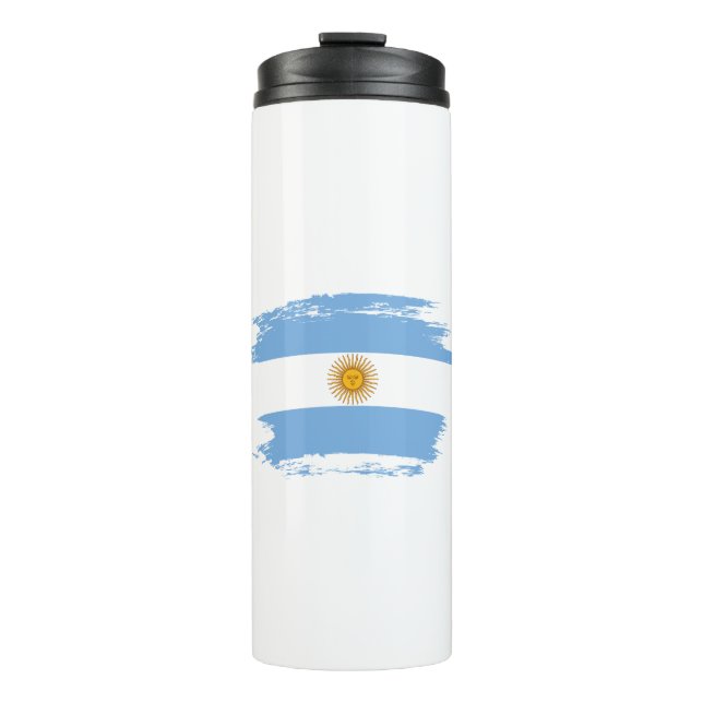 Argentina flag thermal tumbler (Front)