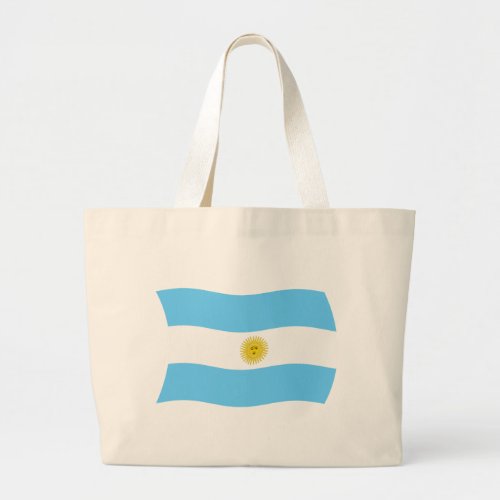 Argentina Flag Tote Bag