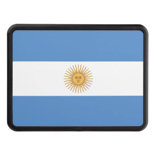 Argentina Flag Trailer Hitch Cover