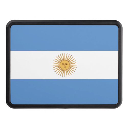 Argentina Flag Trailer Hitch Cover