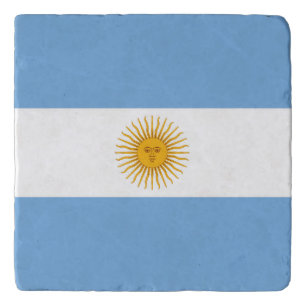 Argentina flag trivet