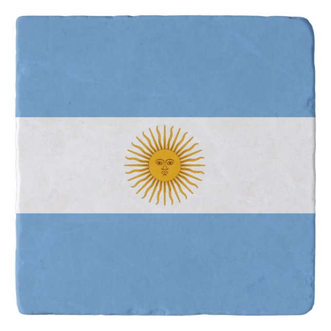 Argentina flag trivet (Front)