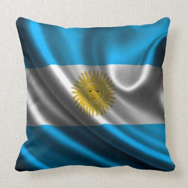 Argentina Flag Trow Pillow Argentina Flag Trow Pillow