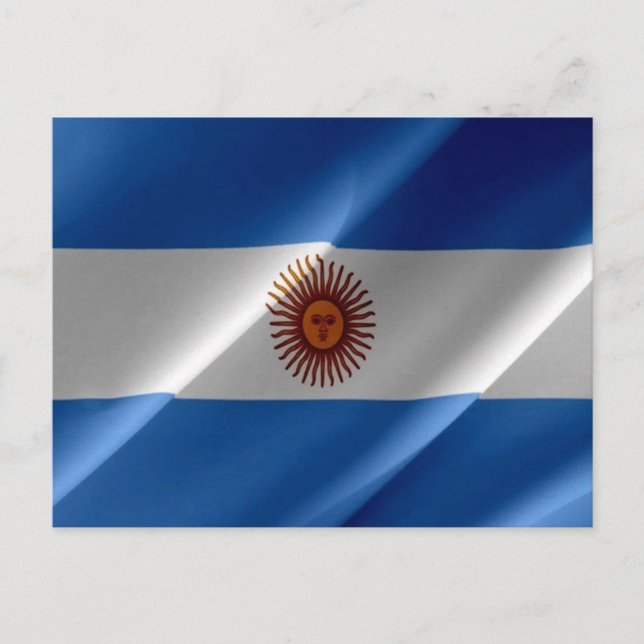 Argentina - Flag Waving - Postcard (Front)