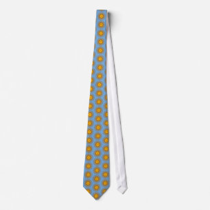 Argentina Flag With the Sun Patriotic Neck Tie