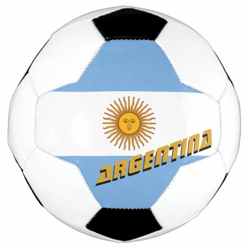 Argentina Football  Argentina Flag  Sports Soccer Ball