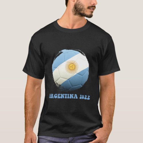Argentina Football Qatar World Cup 2022 Argentina T_Shirt