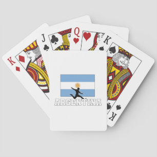 Argentina Football Soccer National Team Poker Cards